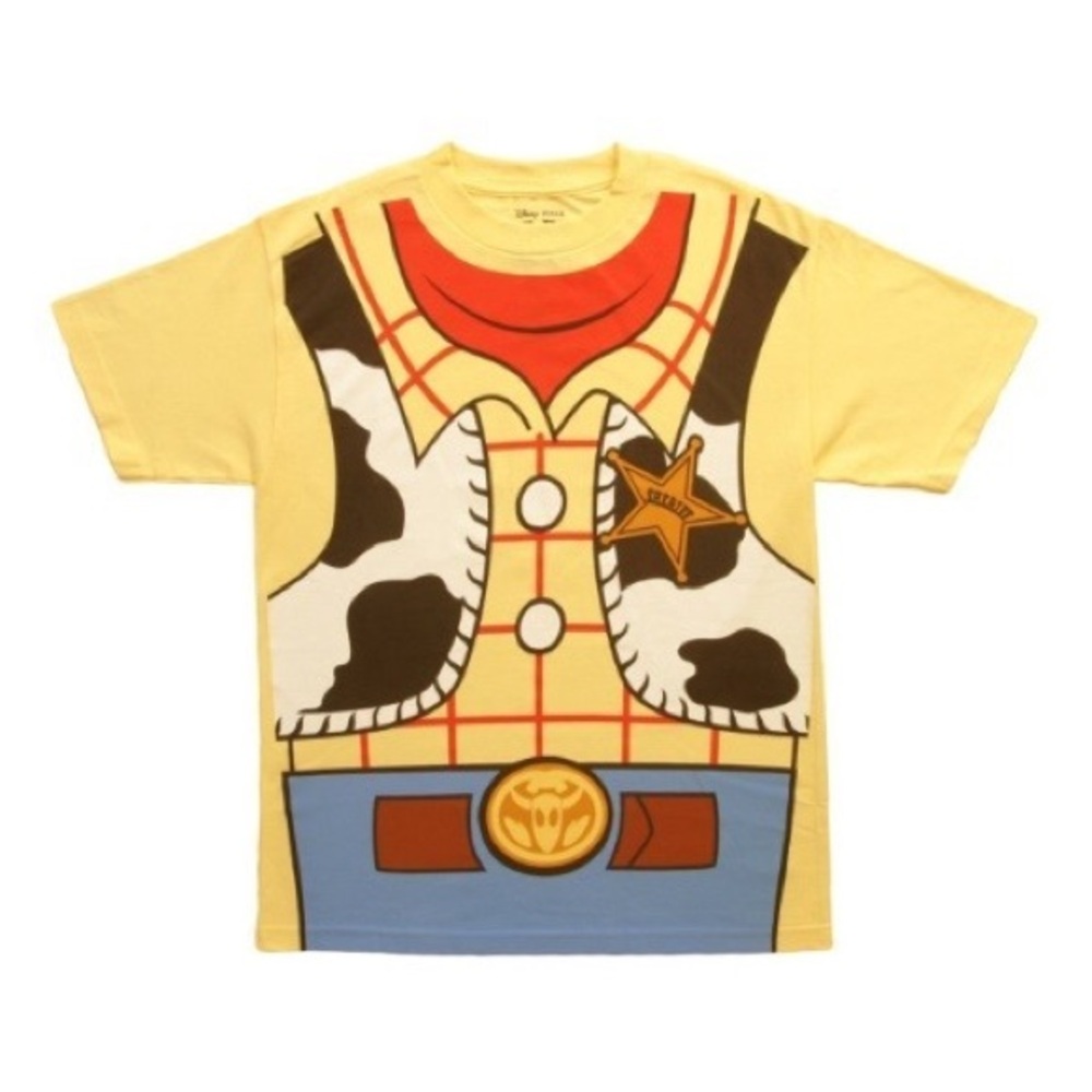 New Toy Story I Am Woody Men's Costume T-Shirt